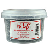 Hi Lift Bobby Pins Silver 250Gmtub